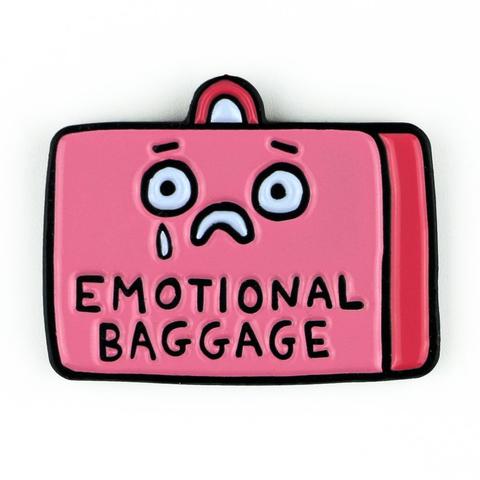 Emotional Baggage Pin