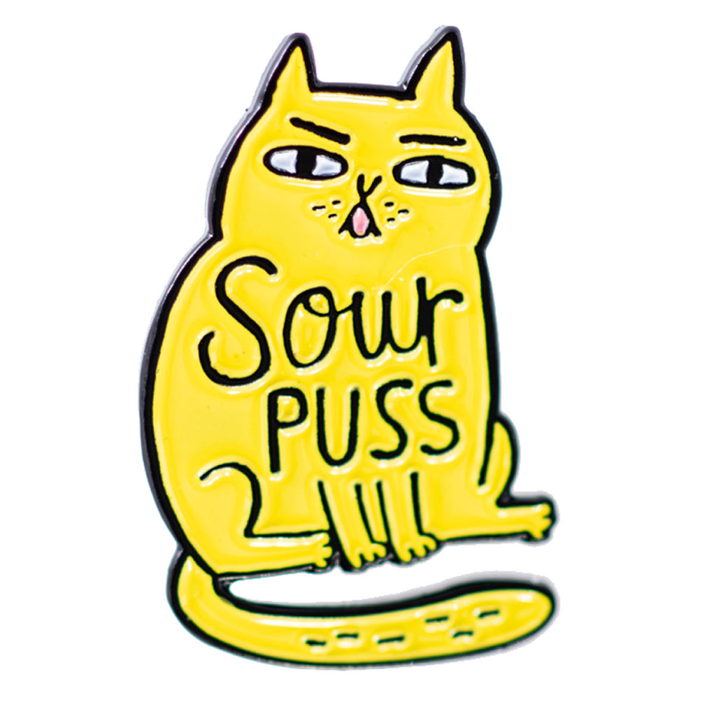 Sour Puss Pin