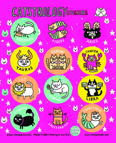 Catstrology Stickers