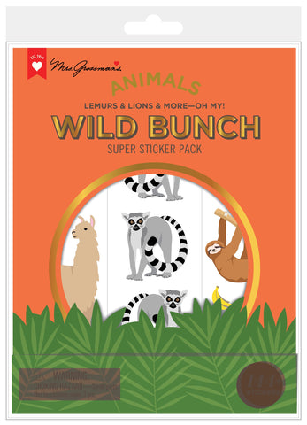 Wild Bunch Super Sticker Packs