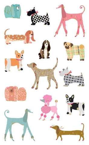 Chic Dogs Stickers