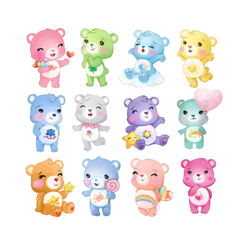 Care Bears Sticker Flakes