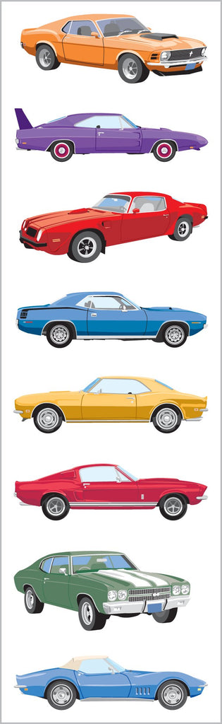 Classic Cars Stickers