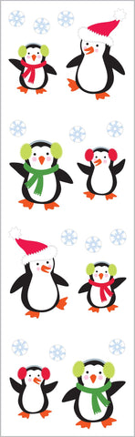 Christmas Penguins Stickers