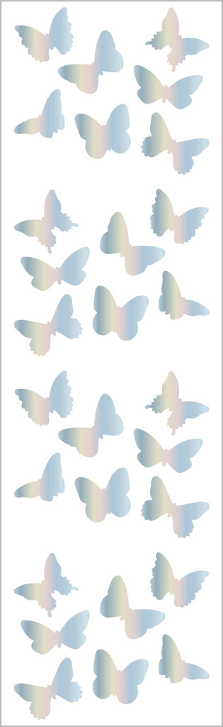 Holographic Butterflies Stickers