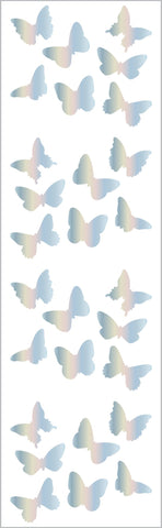 Holographic Butterflies Stickers