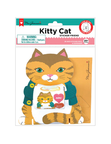 Kitty Cat Sticker Friends