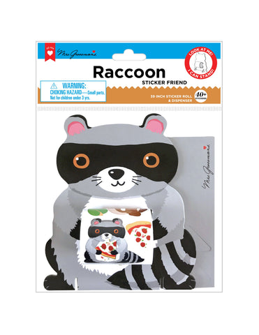Raccoon Sticker Friends
