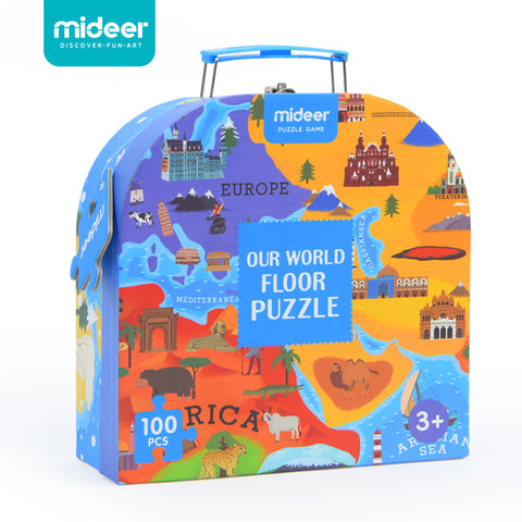 Mideer Our World Gift Box Puzzle