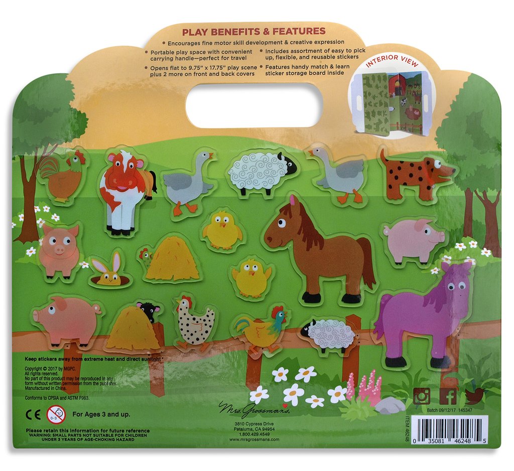 Barnyard Peel & Play Activity Set