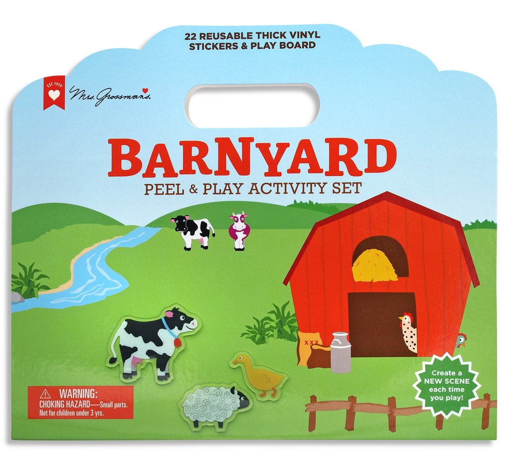 Barnyard Peel & Play Activity Set