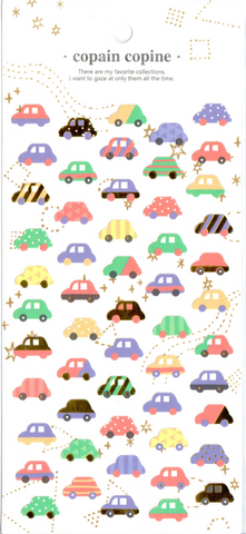 CC Cars Sticker Sheet