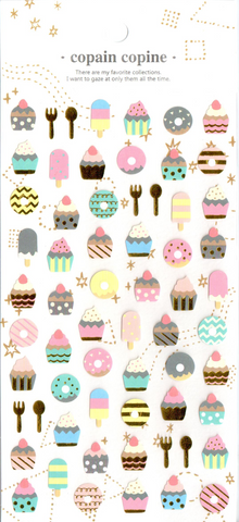 CC Desserts Sticker Sheet