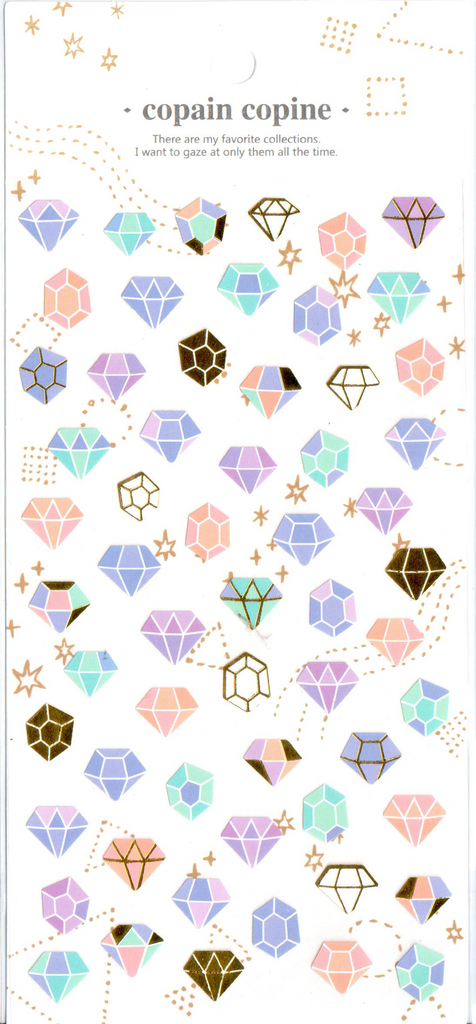 CC Diamonds Sticker Sheet