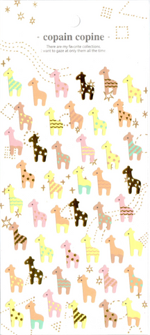 CC Giraffes Sticker Sheet