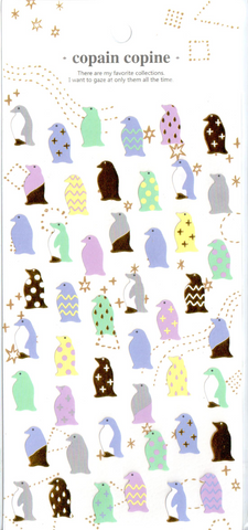 CC Penguins Sticker Sheet