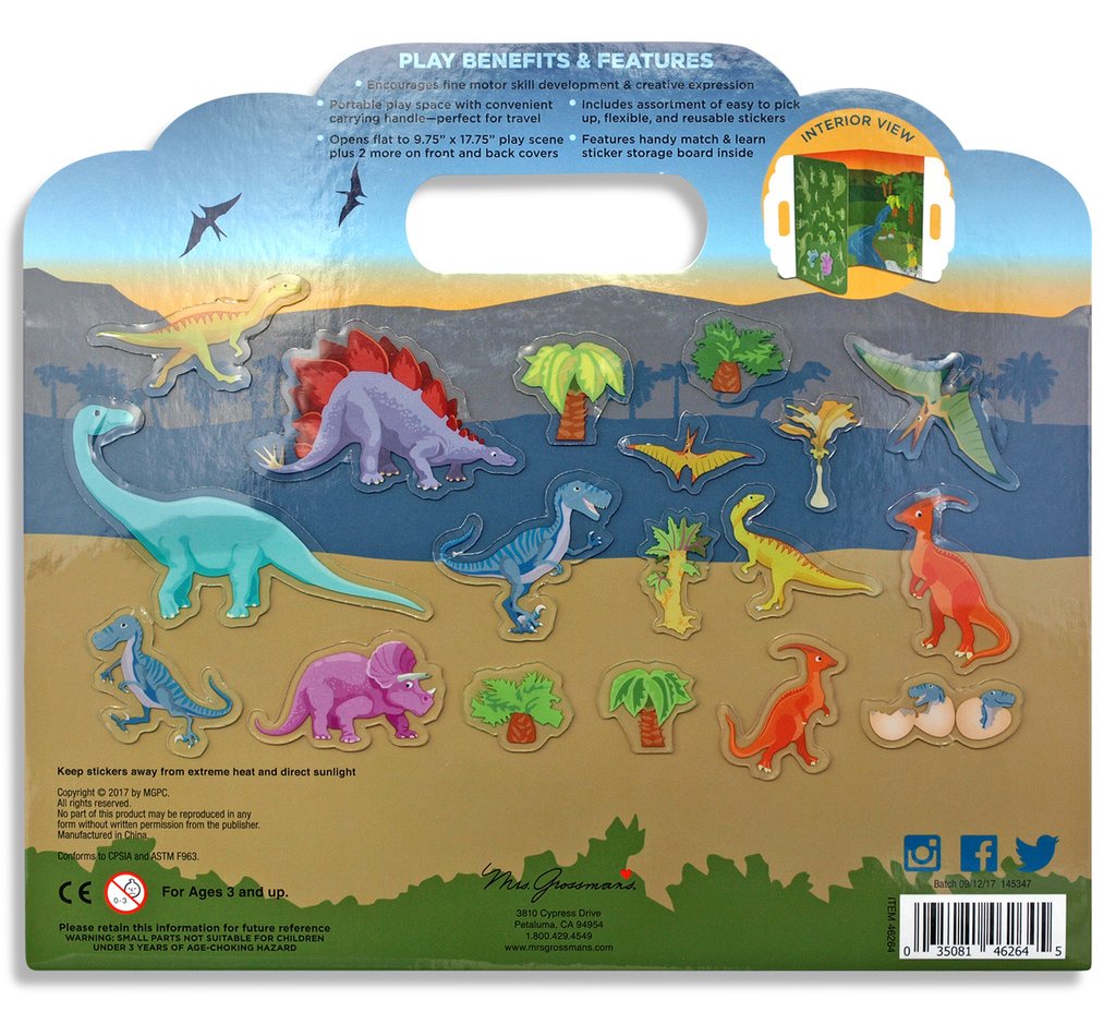Dinosaurs Peel & Play Activity Set