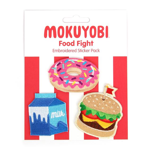 Food Fight Sticker Patches