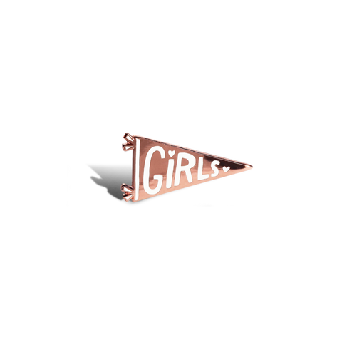 Girls Pennant Pin