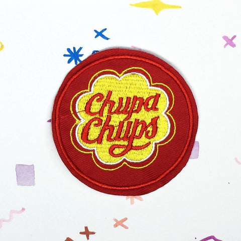 Red Chupa Chups Patch