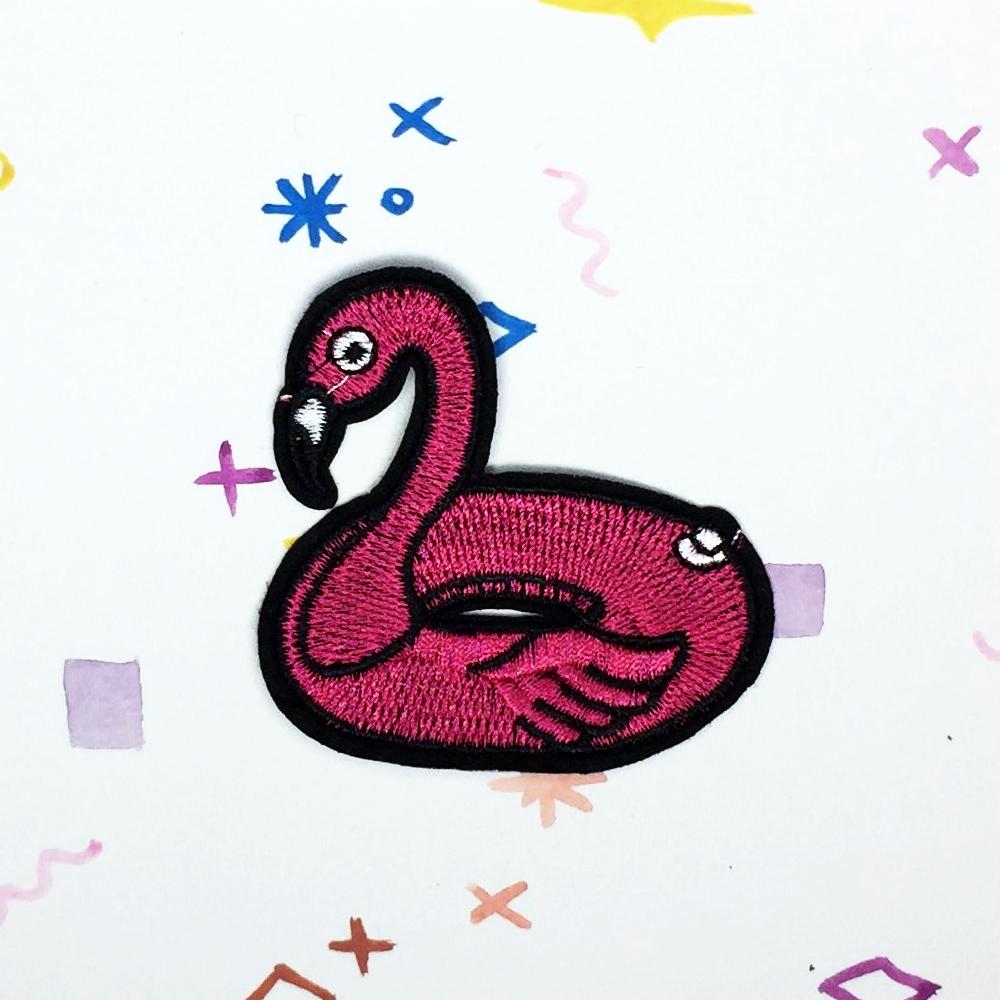 Flamingo Floater Patch