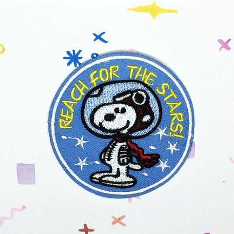 Snoopy Reach for the Stars Patch