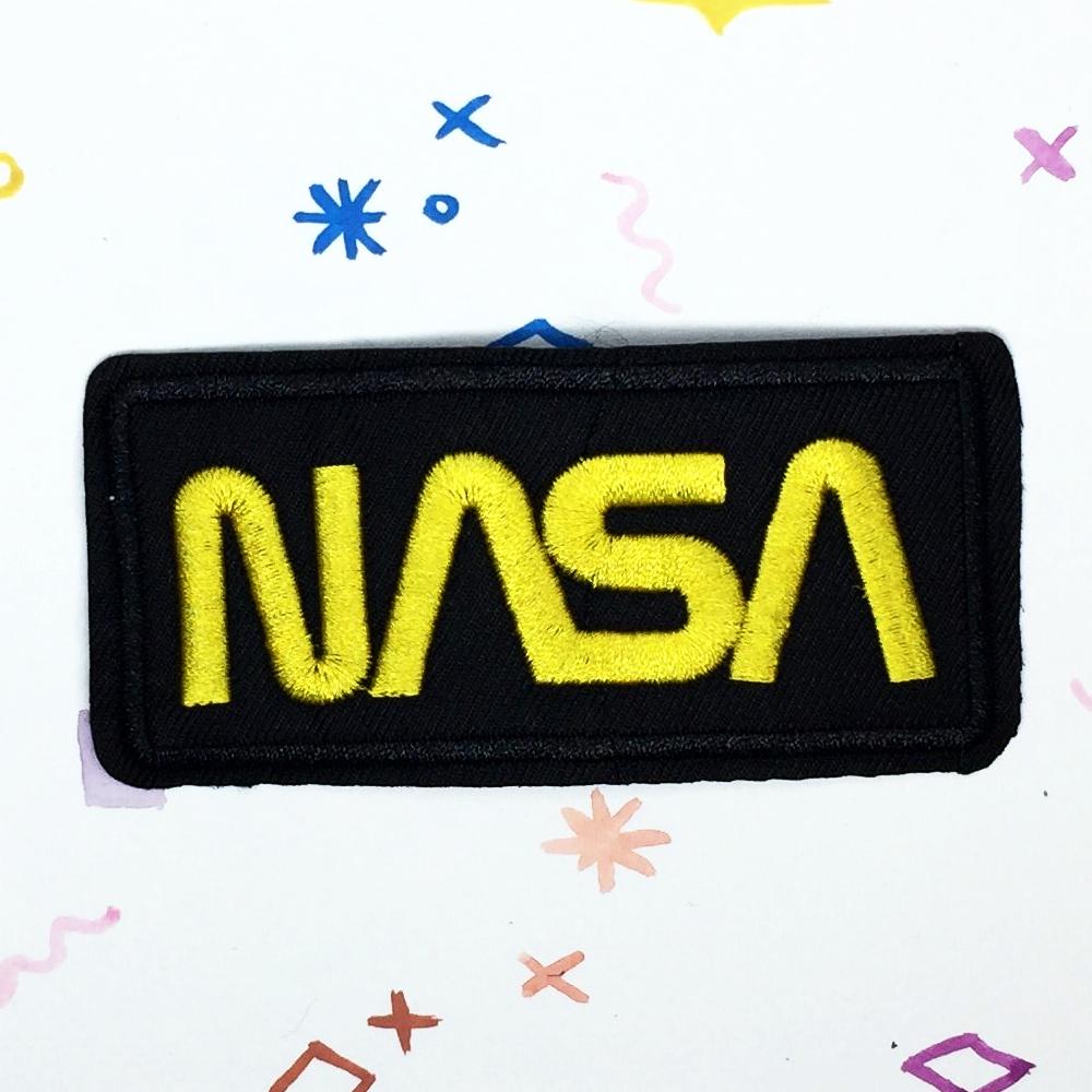 Black NASA Patch