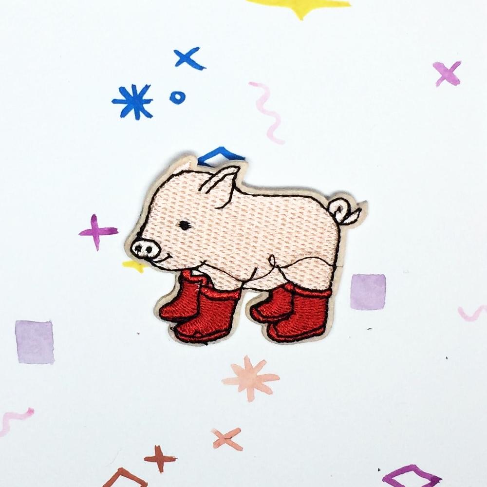 Pig in Boots Patch