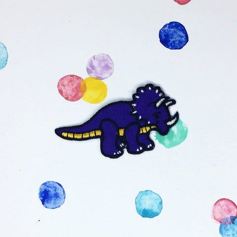 Small Triceratops Patch