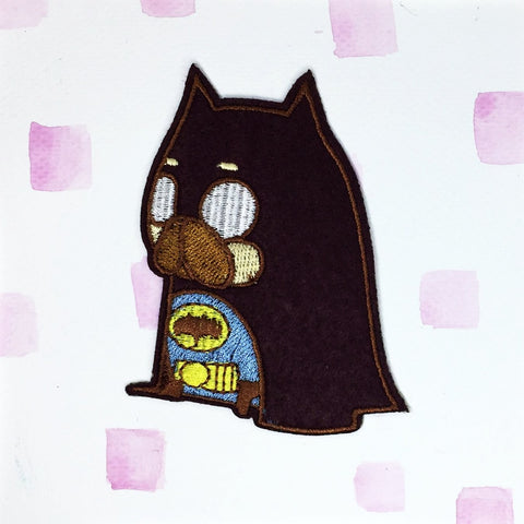 Batman Pug Patch