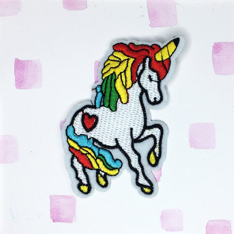 Large Rainbow Unicorn Patch