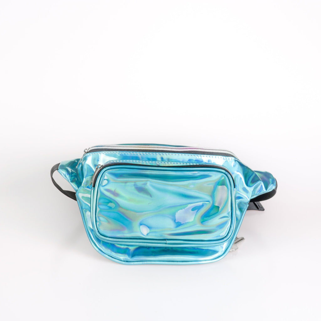 Blue Holo Fanny Pack
