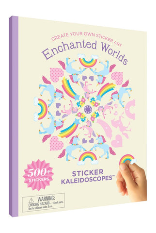 Enchanted Worlds Sticker Kaleidoscopes™ Book