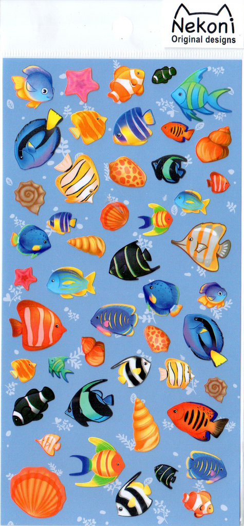 Nekoni Fish Sticker Sheet