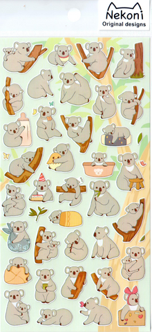 Nekoni Koalas Sticker Sheet