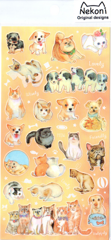 Nekoni Pets Sticker Sheet
