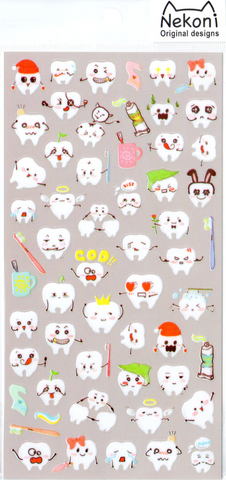 Nekoni Teeth Sticker Sheet