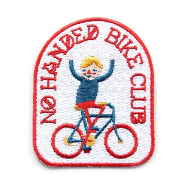 No Handed Bike Club Patch