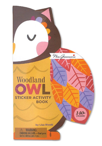 Woodland Owl Sticker Activity Book