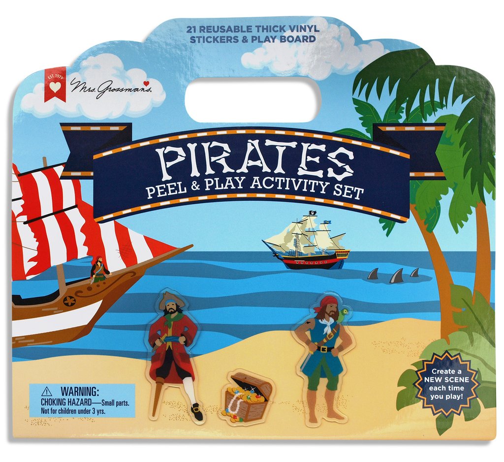 Pirates Peel & Play Activity Set