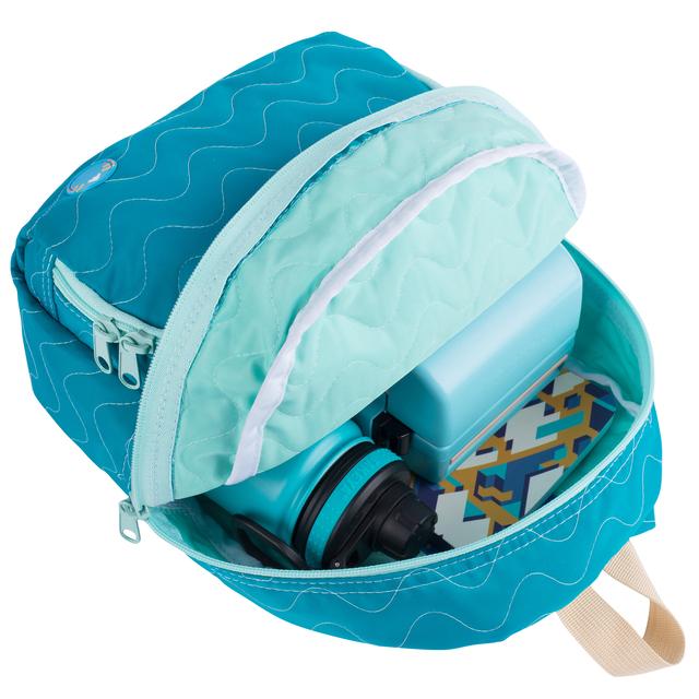 Jade Quilted Purse Backpack