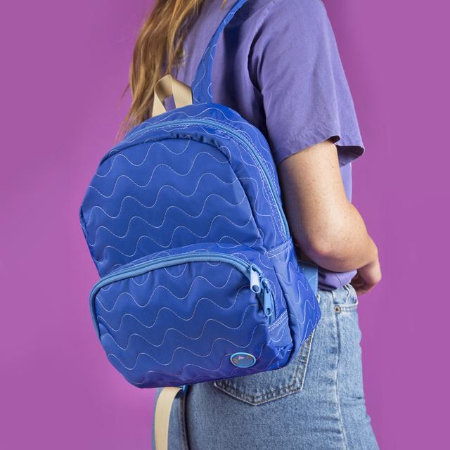 Royal Quilted Purse Backpack