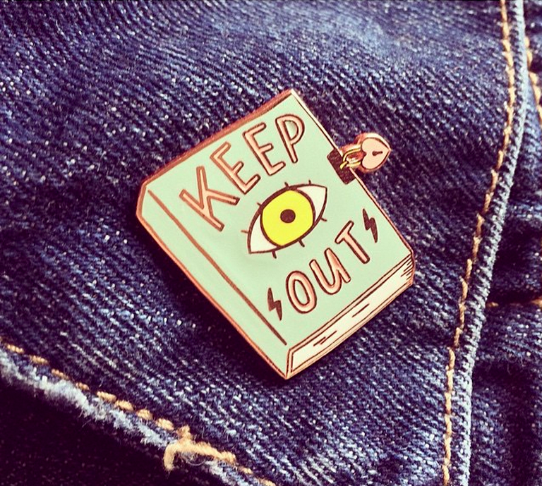 Keep Out Pin