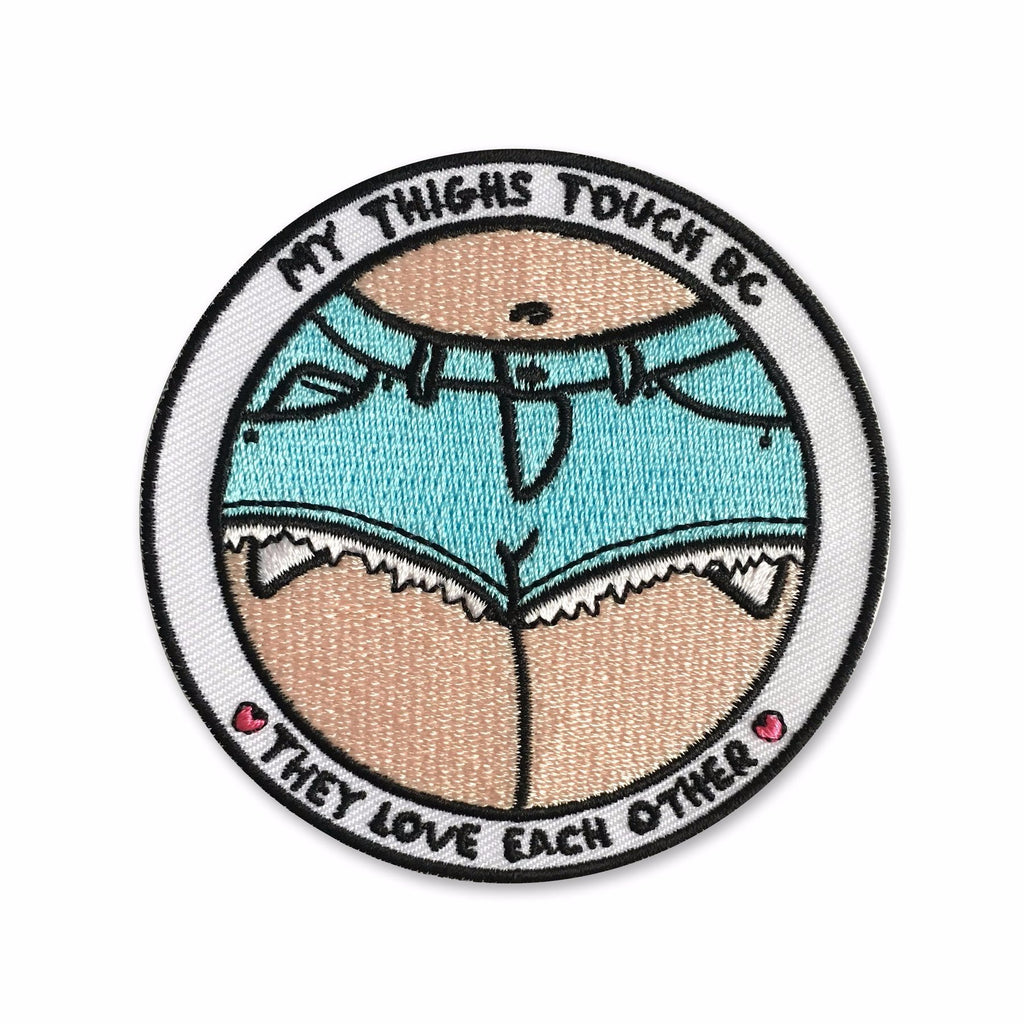My Thighs Touch Pale Patch
