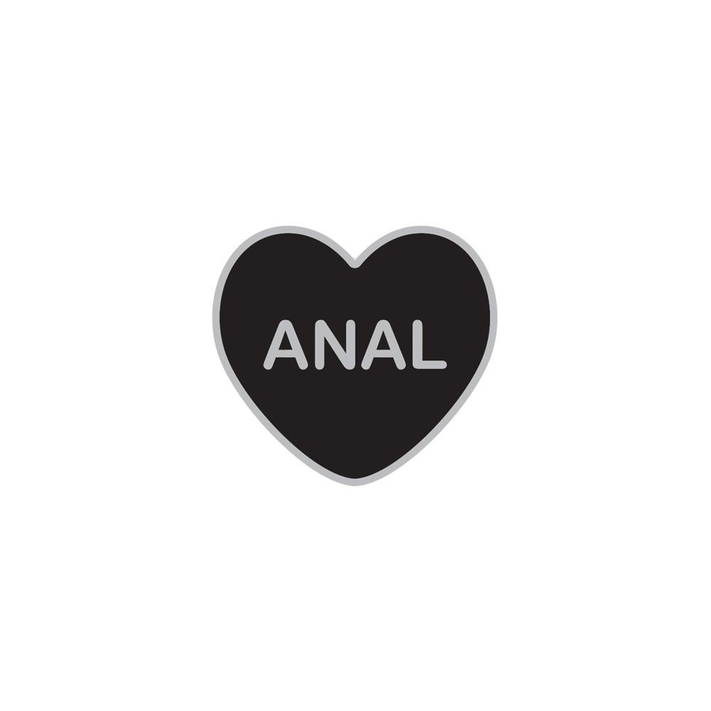 Anal Candy Heart Pin