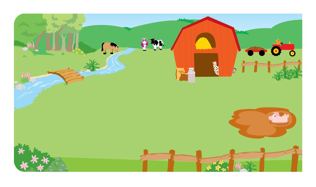 Barnyard Peel & Play Activity Set