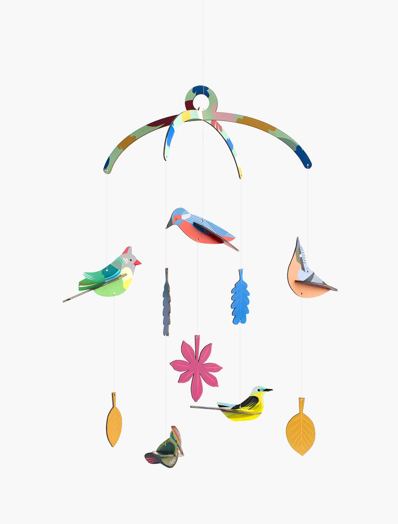 Garden Birds Mobile