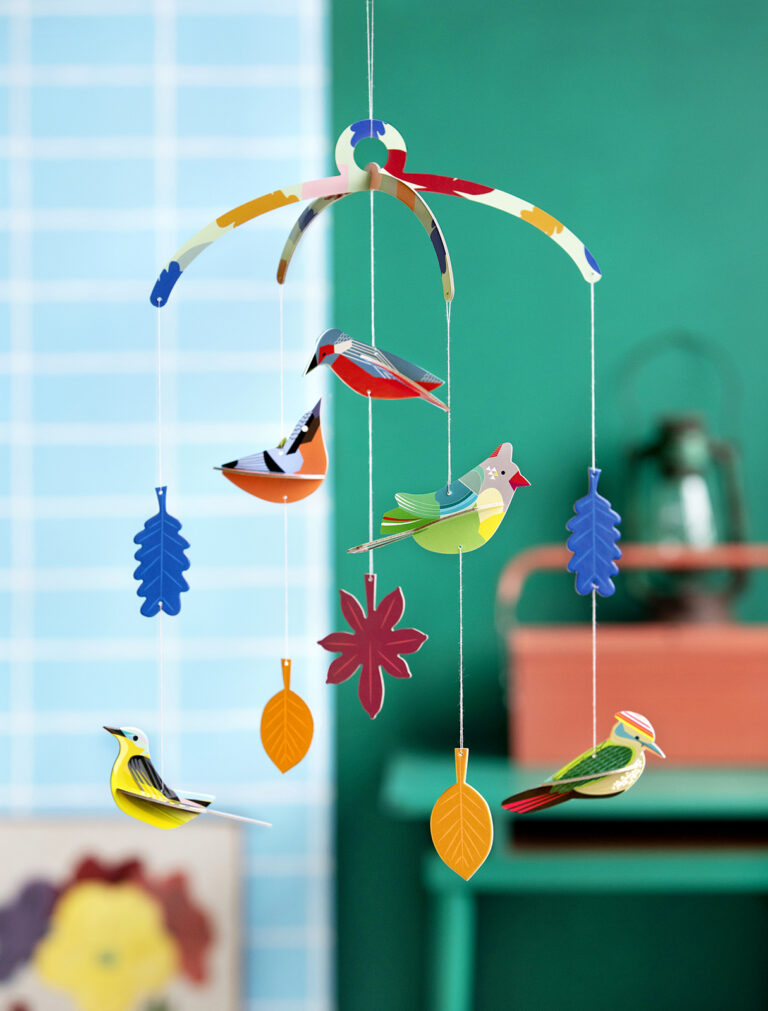 Garden Birds Mobile