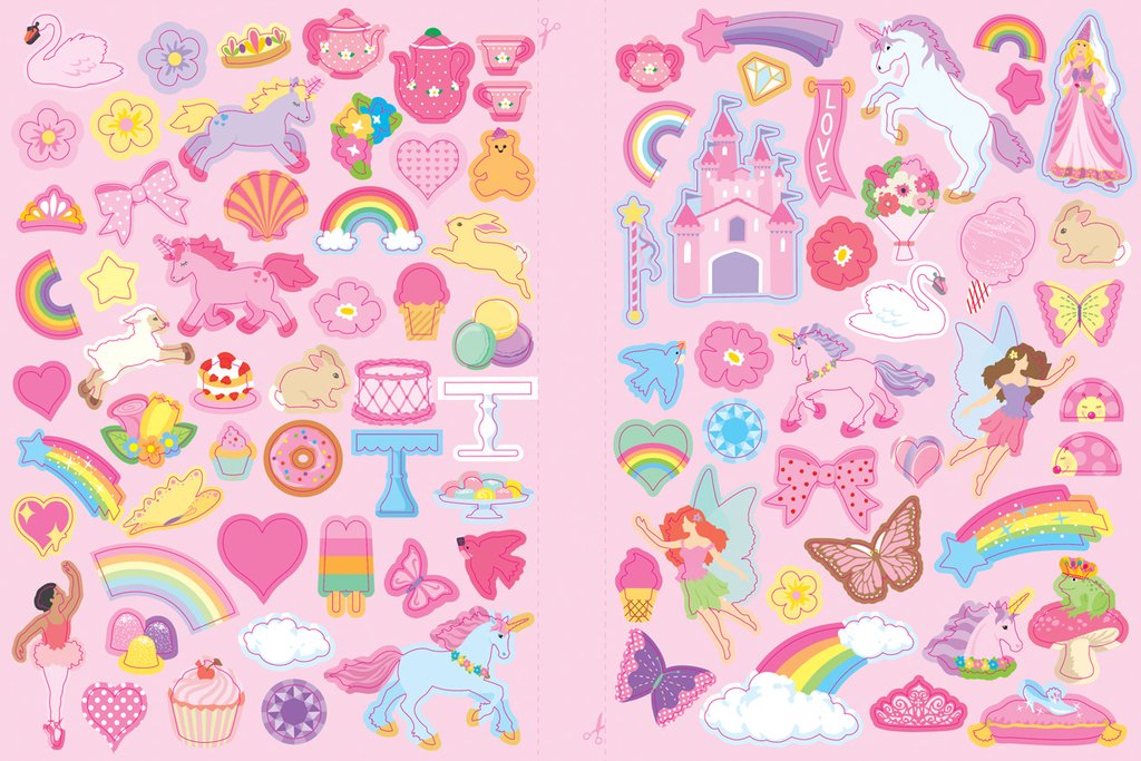 Princess Sticker Collection Book