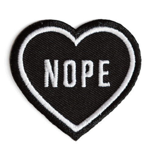 Nope Heart Patch